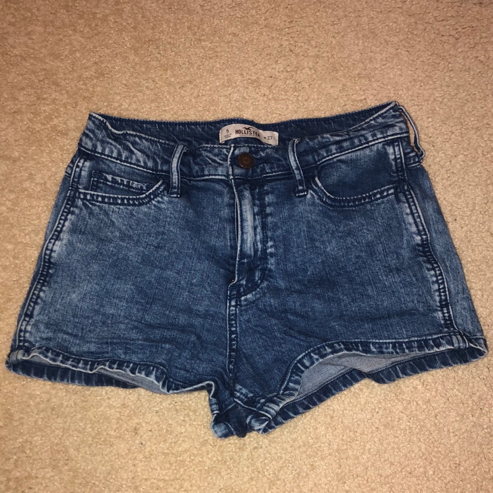 High waisted hollister shorts